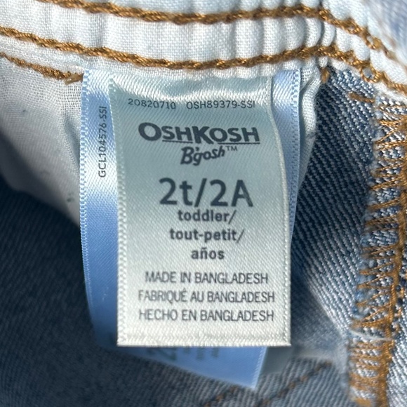 OshKosh B’gosh Blue Denim Carpenter Style Overalls - Picture 7 of 11